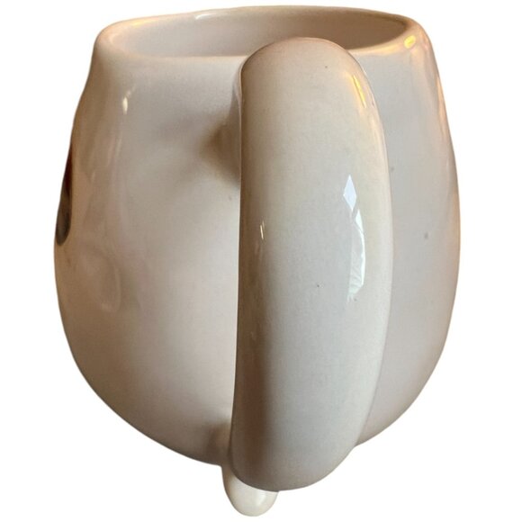 POTTERY BARN Stoneware Halloween Skeleton Mug Whimsical Folk Art Oversized 18 oz - Picture 6 of 10